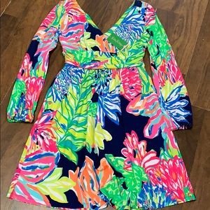 Lilly Pulitzer resort print dress size small